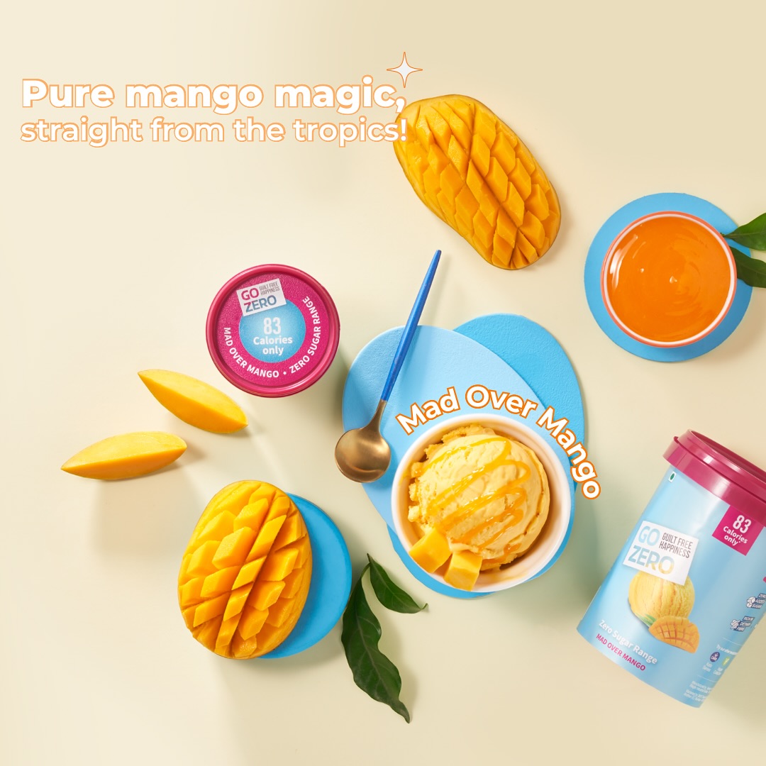 Taste the tropical sweetness of mango without the sugar crash. Go Zero, go guilt-free!🥭😋...#Le