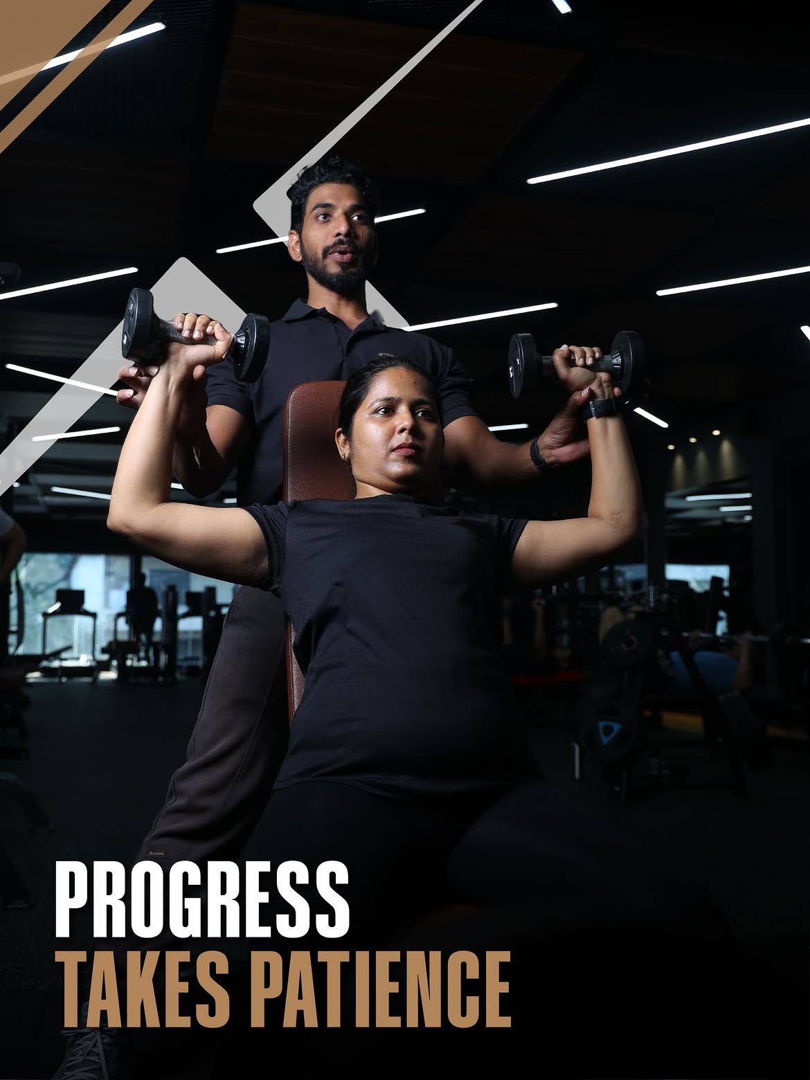 Discipline builds what motivation can’t.💪Step in, stay consistent, and watch yourself transform