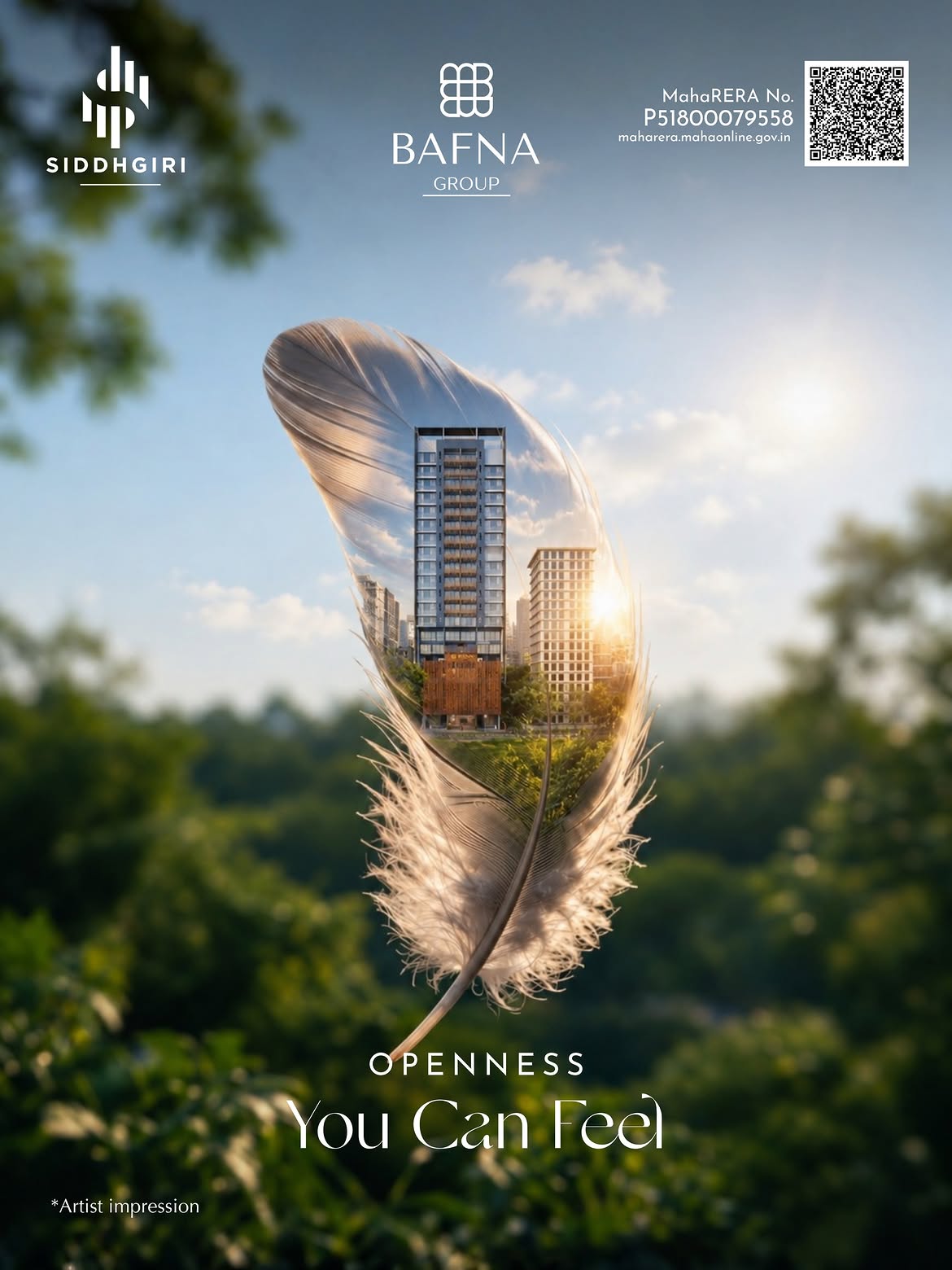 Some homes don’t just give you space.They change the way everyday life feels.At Siddhgiri, openn